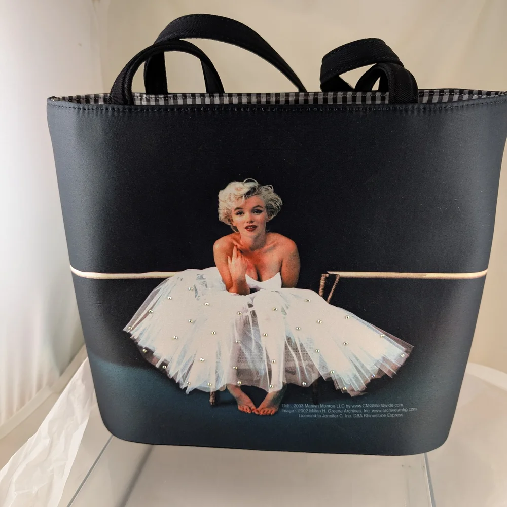 Vintage Marilyn Monroe Tote / Brand New - Picture 2 of 6